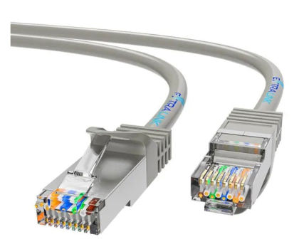 Kabel komputerowy ExtraLink Kat.5e UTP 10m Patchcord LAN miedź skrętka